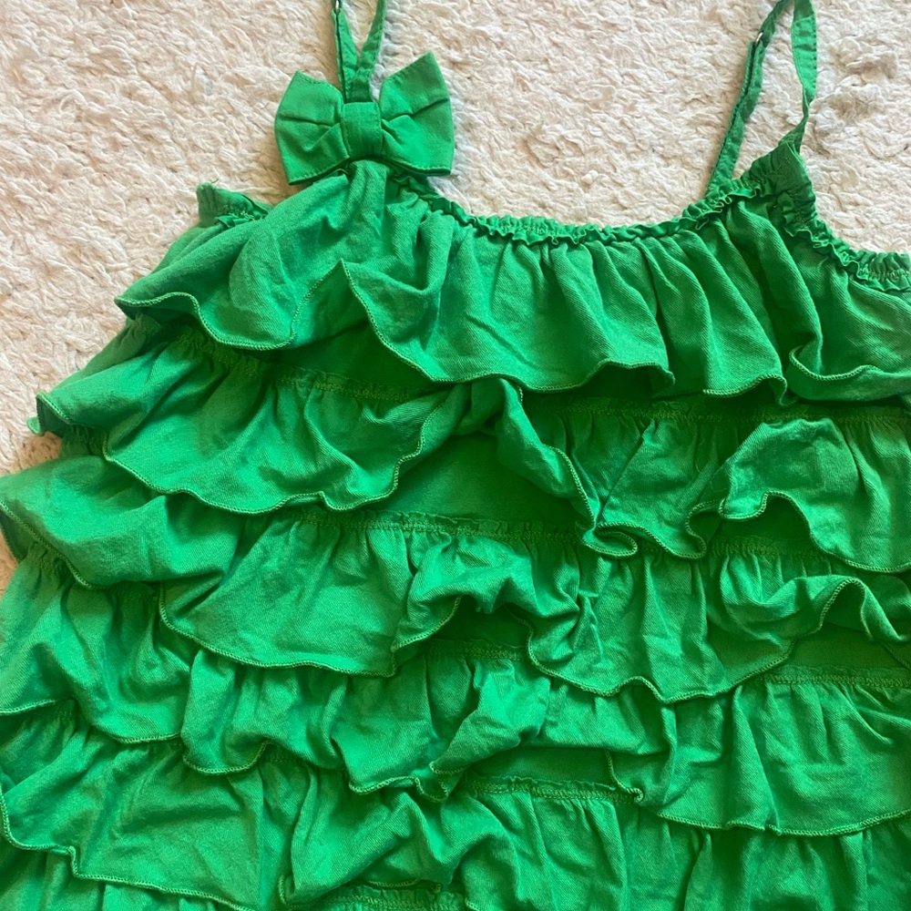Y2K Abercrombie & Fitch ruffle crop top - Picture 2 of 7